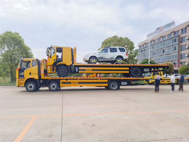 Heavy duty 10-20ton car carrier tow truck slide bed wrecker truck