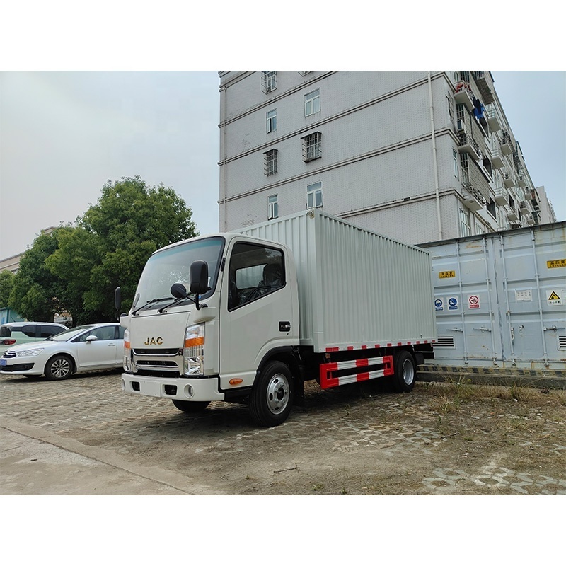 Last price China JAC 4x2 RHD 3.5 tons van truck