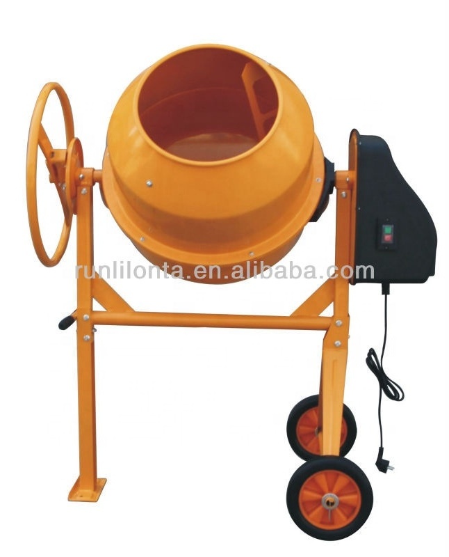 LONTA CM46 46L small home use  single three phase electric motor beton mortar concrete cement mixer for sale in Philippines