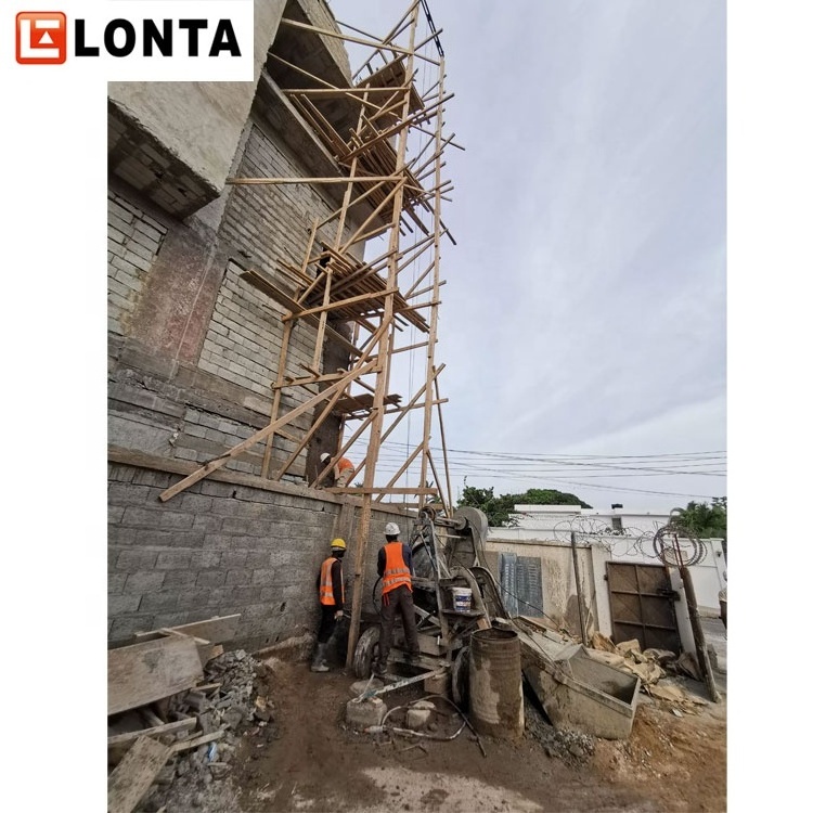 LONTA JH510 Betonniere A2-510 Diesel Engine Self loading Concrete Mixer 500 Litre Mortar Beton Cement Mixer Malaxeur Beton