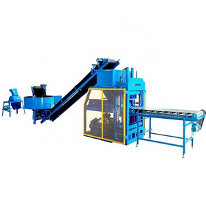 LONTA LT4-10 automatic lhydraulic compressed lego hollow paver soil earth mud clay block brick making machine for sale