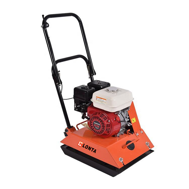 LONTA Factory Construction  Hand Held Diesel Petrol ElectricHydraulic Vibrating Plate Compactor With Machinery Engines