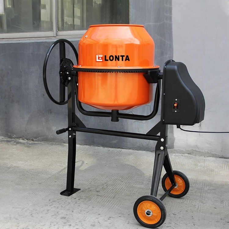 LONTA CM46 46L small home use  single three phase electric motor beton mortar concrete cement mixer for sale in Philippines