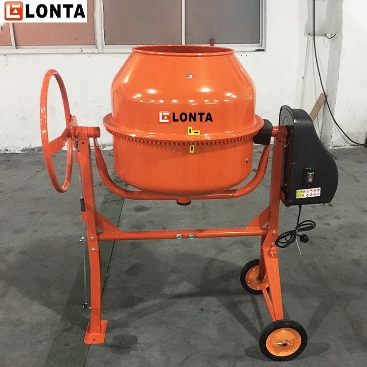 LONTA CM46 46L small home use  single three phase electric motor beton mortar concrete cement mixer for sale in Philippines