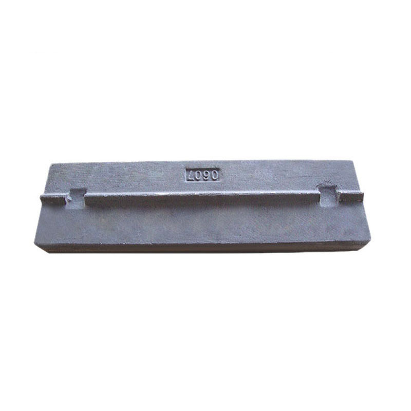 Customized Plate Hammer Japanese Crusher Part High Chrome Resin Sand Casting