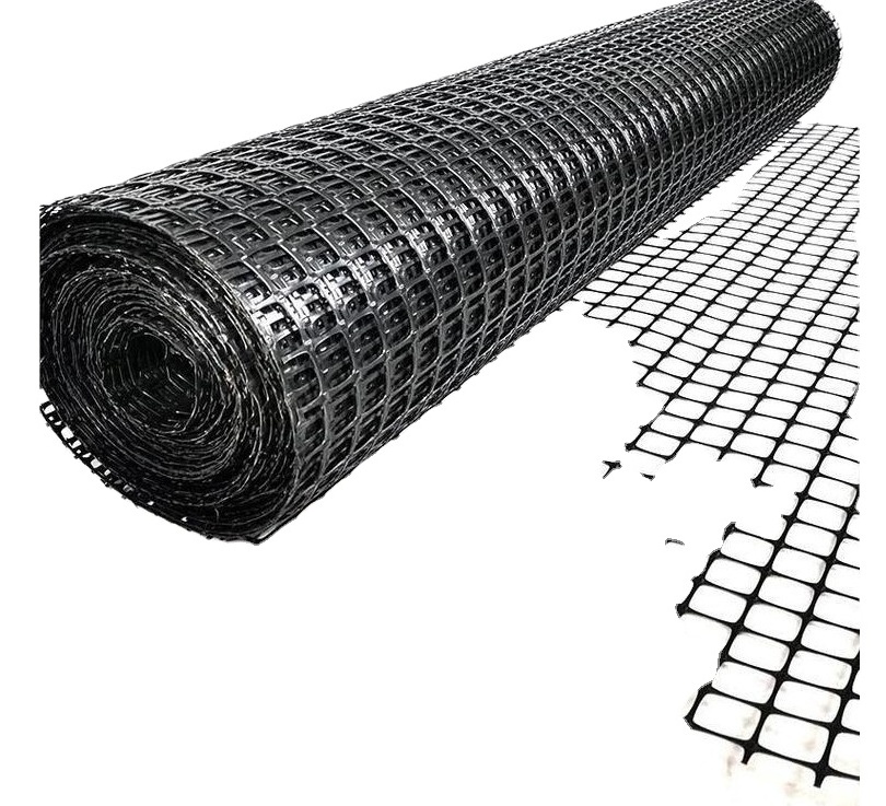 Bidirectional tensile geogrids reinforcement subgrade reinforced pp plastic geogrids for road