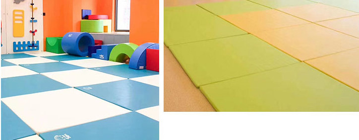 Soft kindergarten mat/Early education center floor mat splicing/Baby crawl mat against falls