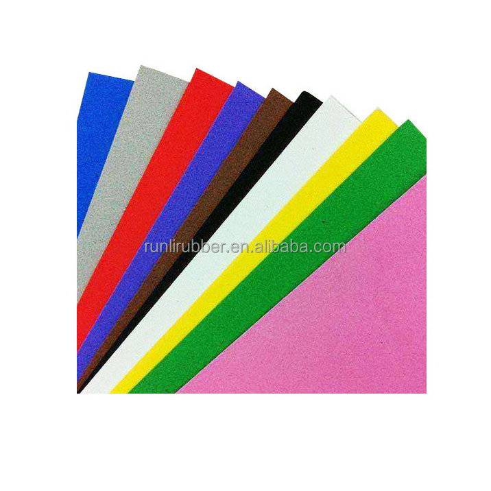 Custom size 25 degrees to 80 degrees hardness cosplay foam sheets high density eva foam sheet 2mm 4mm 6mm 8mm 10mm