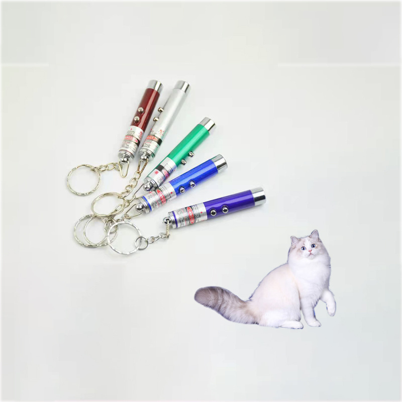 Hot Selling Customizable Logo Alloy Material Multifunctional Laser Cat Toys