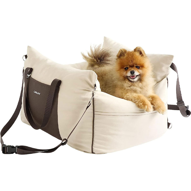 small dog car seat car waterproof dog booster seat pet car travel portable bed