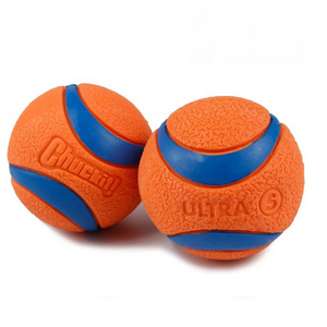 Hot Selling Environmentally Friendly Plastic Material Bite Resistant And Wear-resistant Rubber Toys Sports Ball