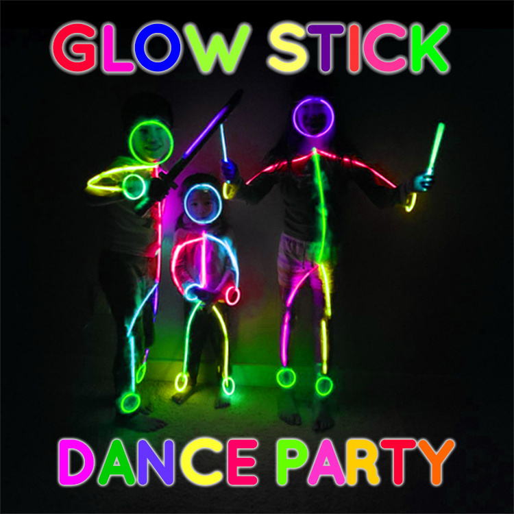 Neon Glow in the Dark Necklace for Halloween Wedding 22 Inch Glow Sticks Bulk Glow Necklaces Light up Necklaces with Connectors