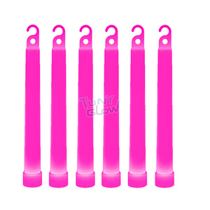 Pink Color Birthday Party Supplies 6'' Light Sticks for Camping Diving Emergency 6 Inch Chem Glow Sticks