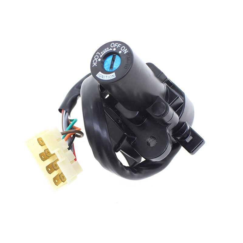 Single Ignition switch for kawasaki motorcycle lock alloy plastic runmei factory part