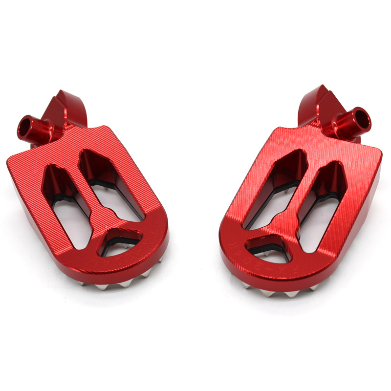 Top and hot sale machined CNC aluminum alloy high quality off road part pit dirt bike pegs YZ85 125 250