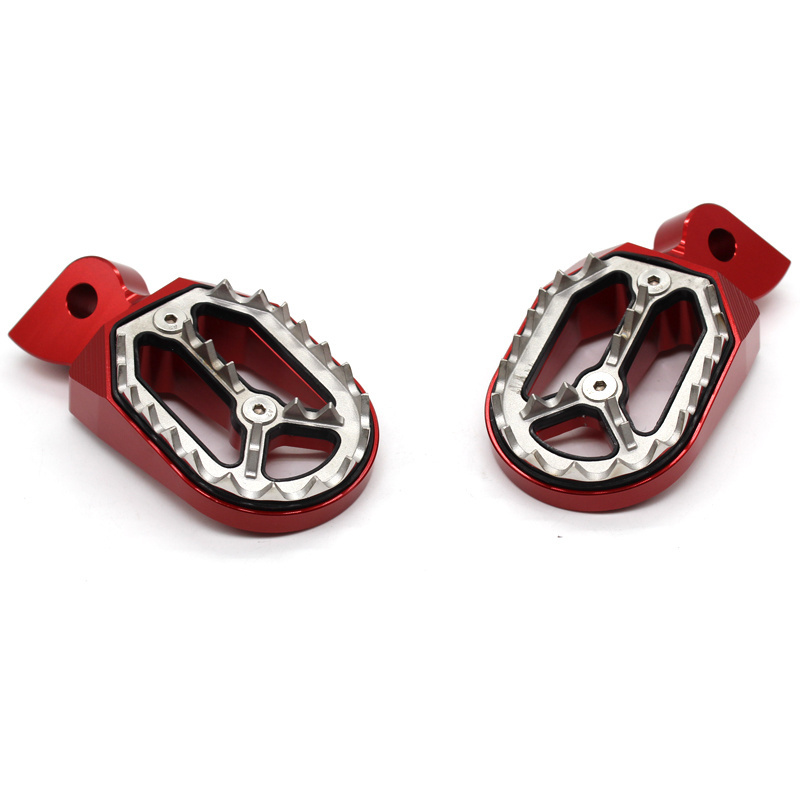 Top and hot sale machined CNC aluminum alloy high quality off road part pit dirt bike pegs YZ85 125 250