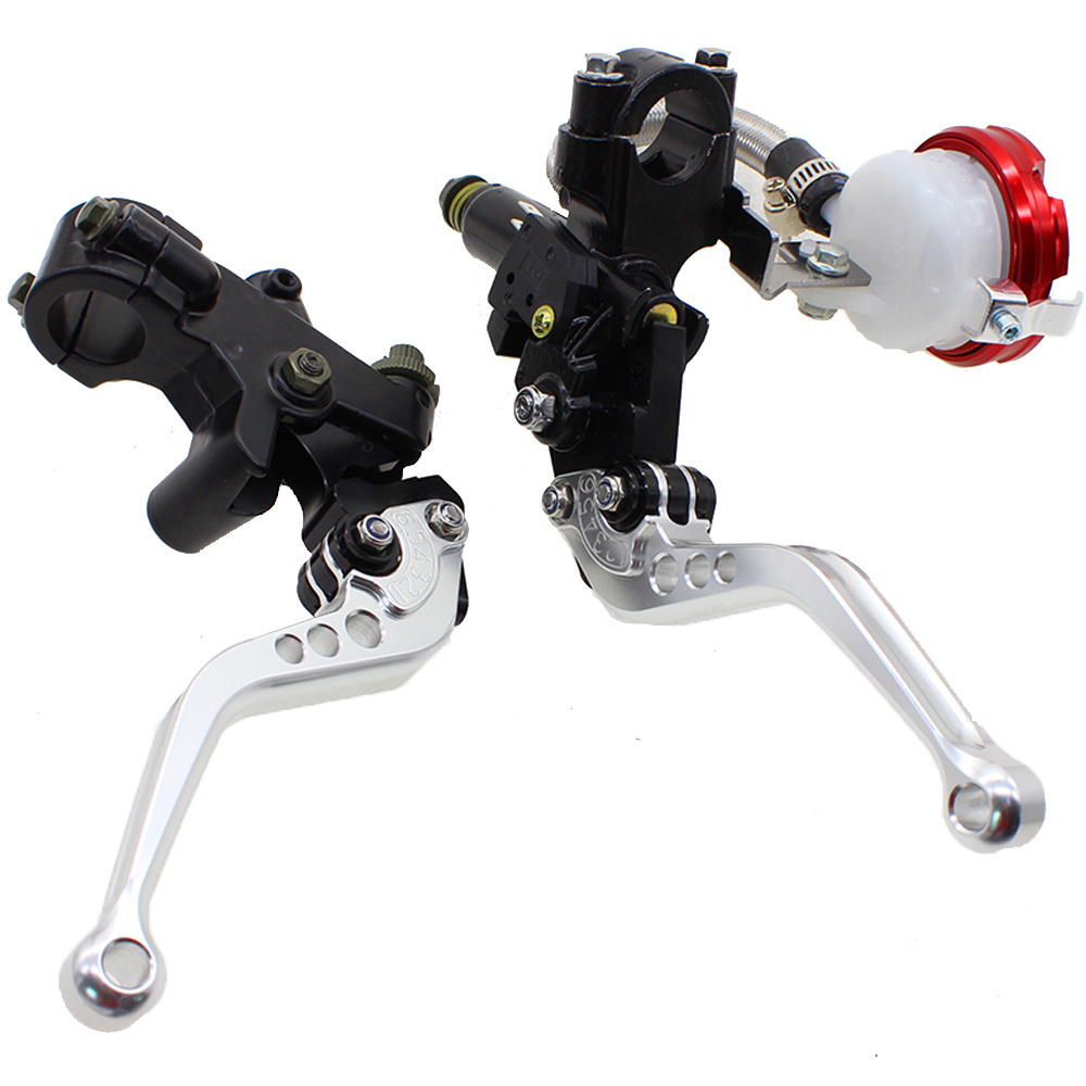 High quality CNC aluminum Master Cylinder lever part hydraulic lever brake set for motorcycle parts for honda c