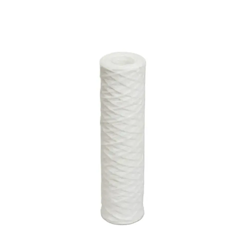 30 Inch String Wound Filter Cartridge Spun Filter PP Sediment Water Purification