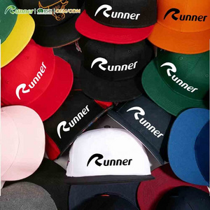 Runner 2024 OEM ODM BSCI Vintage Wholesale Sports Baseball Cap Custom Logo Hat 3D Embroidery Gorra 5 Panel Snapback Caps for Man