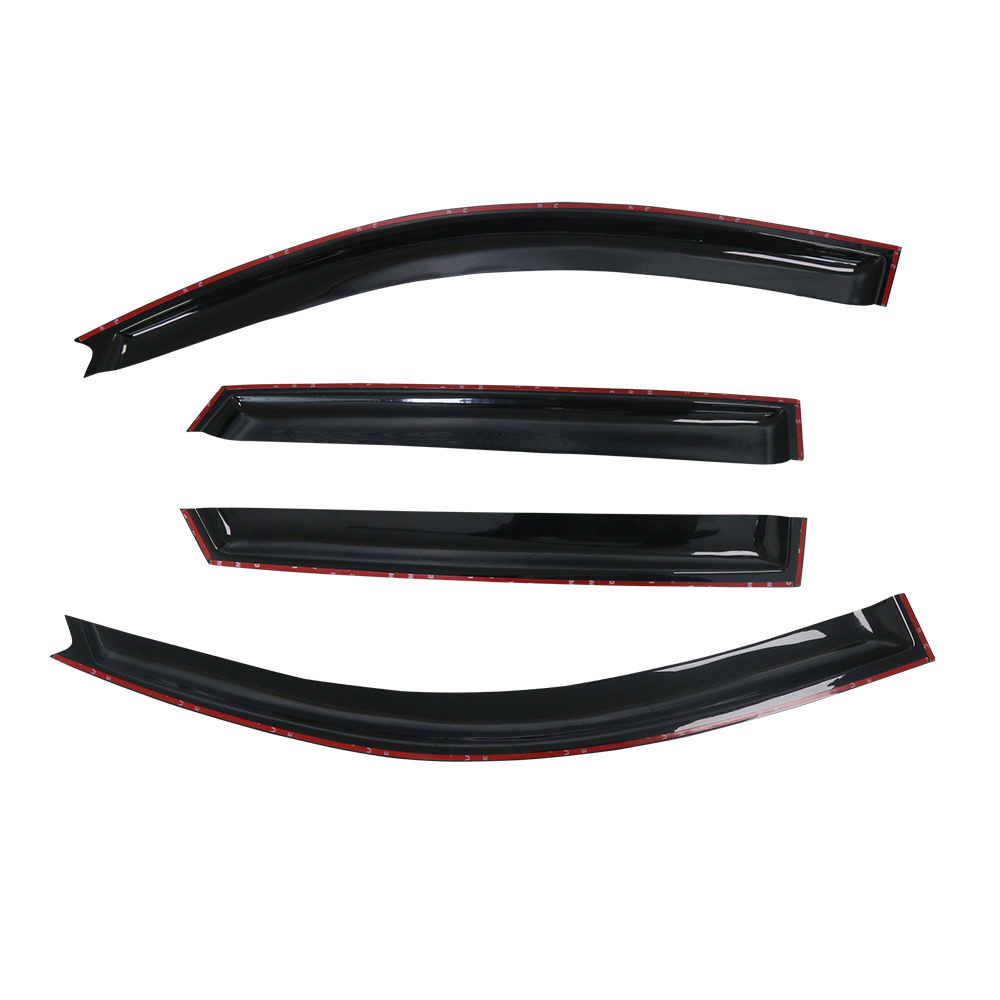 OEM in channel roof back vent shade wind deflector sun rain guard car side rear window visor for Toyota Revo