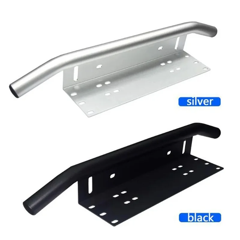 Other auto parts front bumper bull bar license plate frame with light lamp holder for car