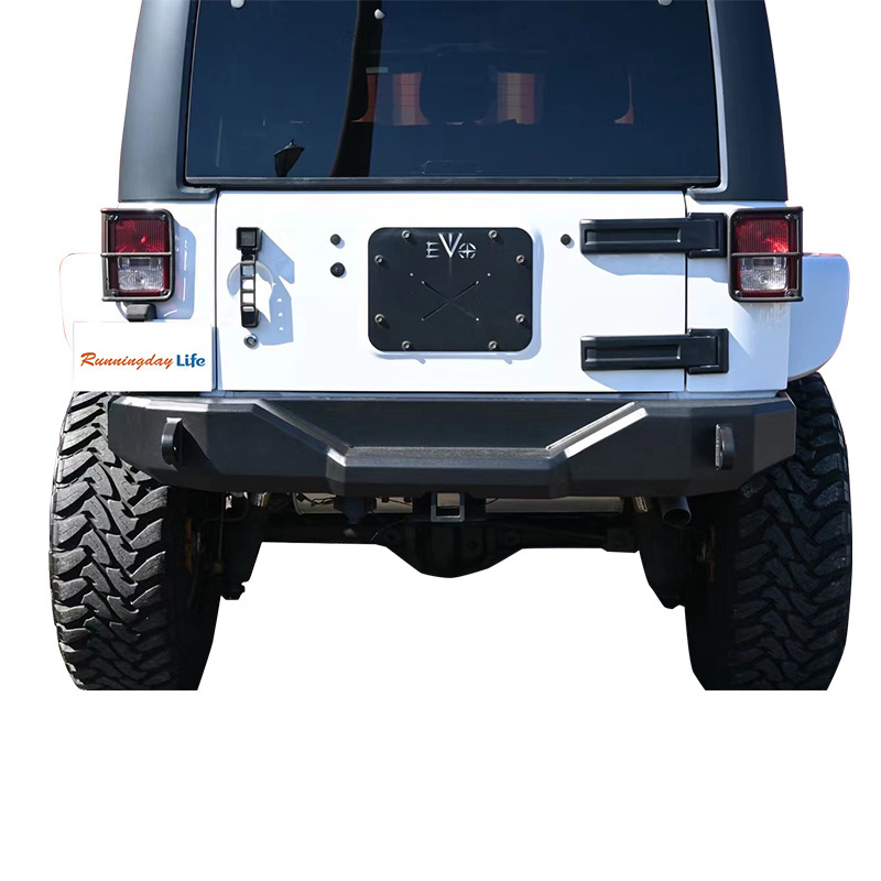 Manufacturer  4x4 sport off road  Rear bumper guard for  Jeep Wrangler JK JL JT jeep external body kits