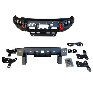 Guangdong Modification Body Kit Protection Steel Car Front Bumper for Japanese Mitsubishi Triton L200