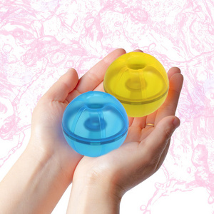 Hot sale reusable water bomb balloons Summer pool toy fill self sealing silicone water balls