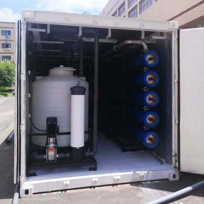 container seawater desalination machine reverse osmosis RO water plant for boat