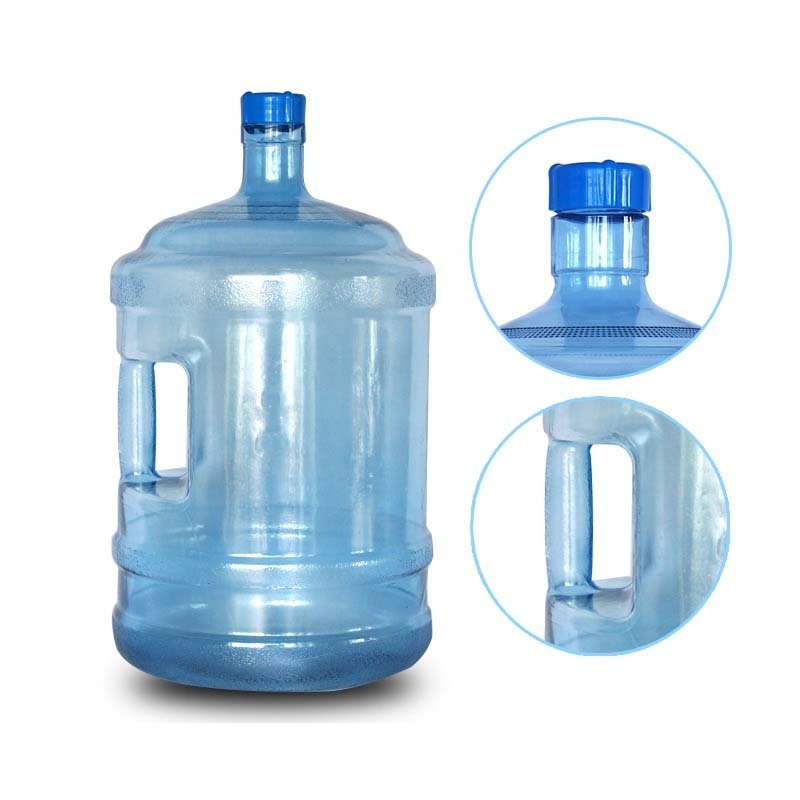 5 Gallon PC mineral water bottle handle drinking water bottle with high quality