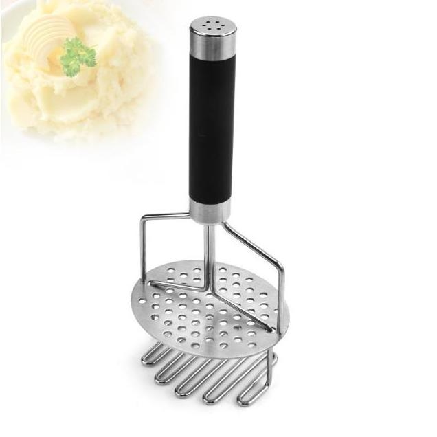 Kitchen Potato Masher Stainless Steel Baby Food Supplement Crusher Vegetable Fruit Press Mud Knife Household Cooking Tools