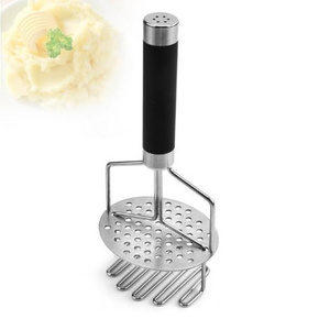 Kitchen Potato Masher Stainless Steel Baby Food Supplement Crusher Vegetable Fruit Press Mud Knife Household Cooking Tools