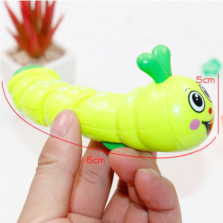 Moving cat toys without batteries Clockwork caterpillar cat toy