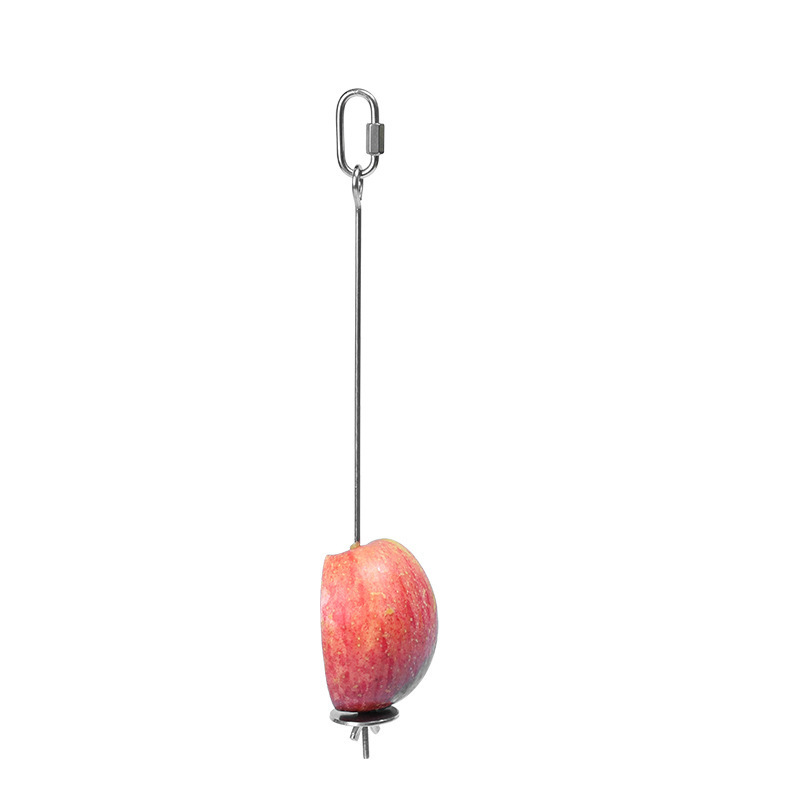 Parrot Stainless Steel Fruit Fork For Bird Toys bird feeder stand Bird Feeder