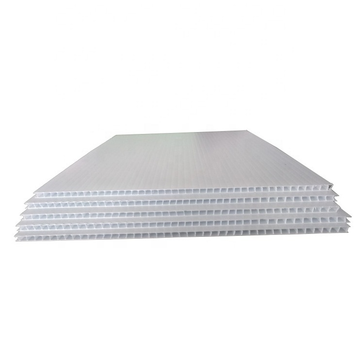 4mm thick 4'x8' plastic sheet pp corrugated sheet