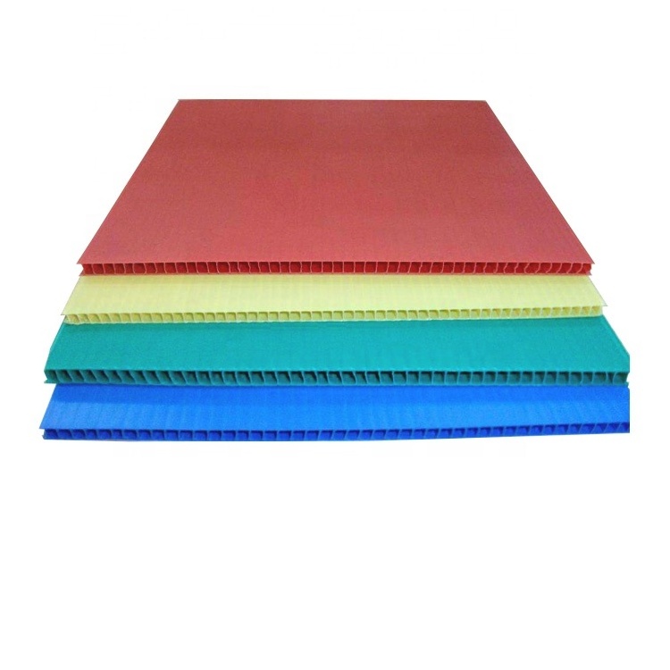 4mm thick 4'x8' plastic sheet pp corrugated sheet