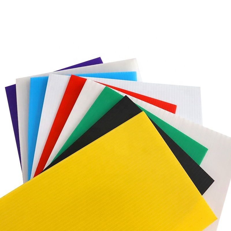 PP Correx Polymer Plastic Sheet corrugated sheet