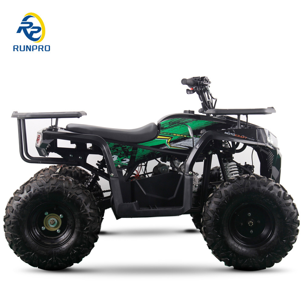 RUNPRO All-terrain Four-wheel Beach Buggy Double Four-wheeler Adult ATV 125 Customized Automatic 12V 5AH Atv 125cc Atv 110cc