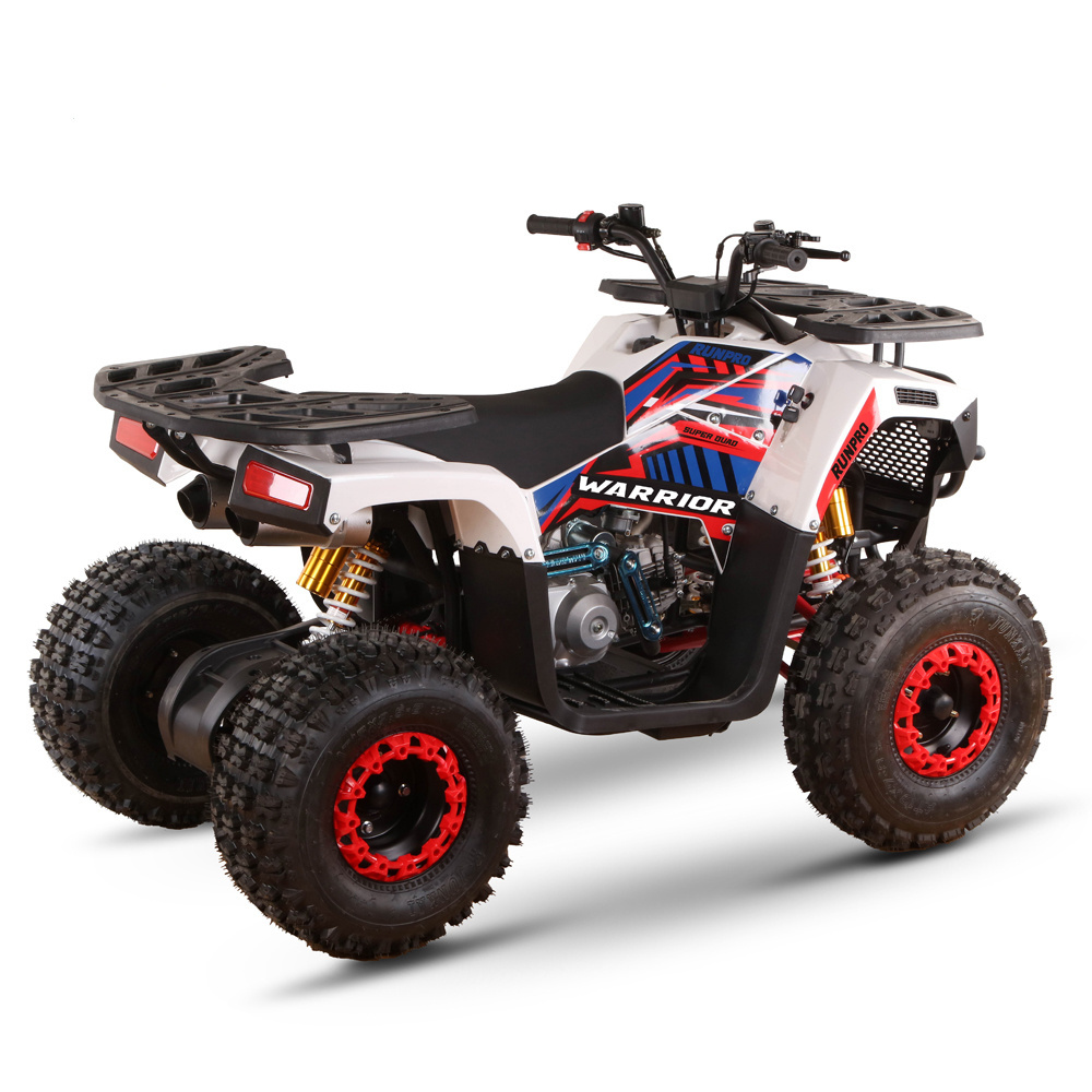 New high quality 4 stroke gas powered kids quad bike 110cc 125cc  ATV four wheeler with CE