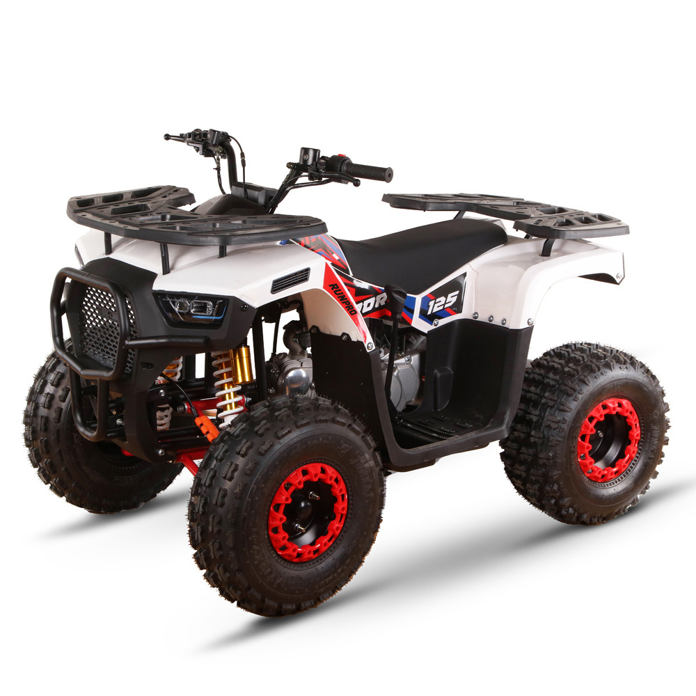 New high quality 4 stroke gas powered kids quad bike 110cc 125cc  ATV four wheeler with CE