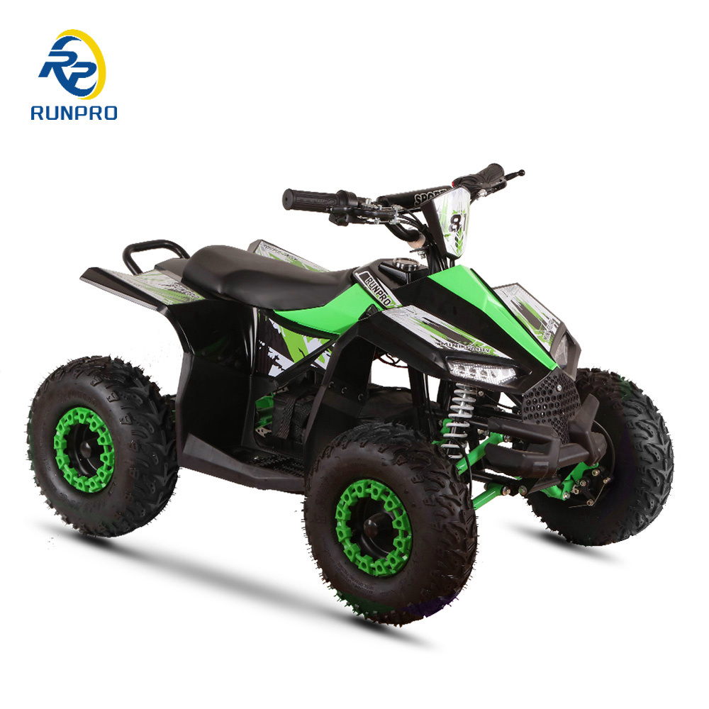 Mini Electric ATV Electric Quad for Kids 1000W48V12AH Battery Shaft drive Electric 4 Wheeler for Kids