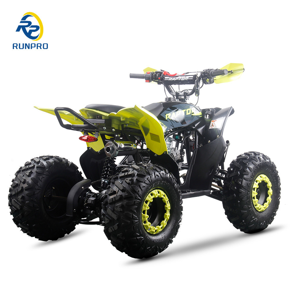 Four Wheels 125cc Displacement Quad Electric Start All terrain vehicle ATV for kids cuatrimoto quad bike for Sale