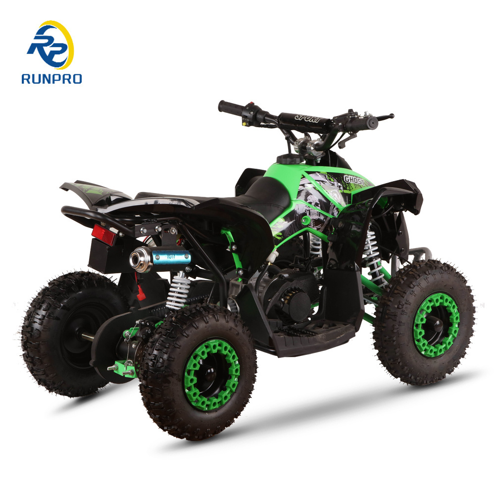 Mini Kids Gas-Powered 50CC ATV Electric 4-Wheeler Quad Bike 49CC Mini Quad ATV 4 Wheeler