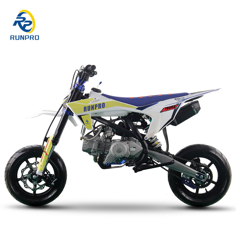 2024 RUNPRO 150cc-190cc Gas Off-Road Motorcycles Newest Design Super Motard Dirt Bike 155cc 160cc