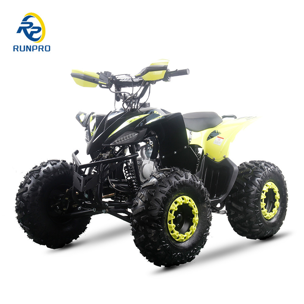 Four Wheels 125cc Displacement Quad Electric Start All terrain vehicle ATV for kids cuatrimoto quad bike for Sale