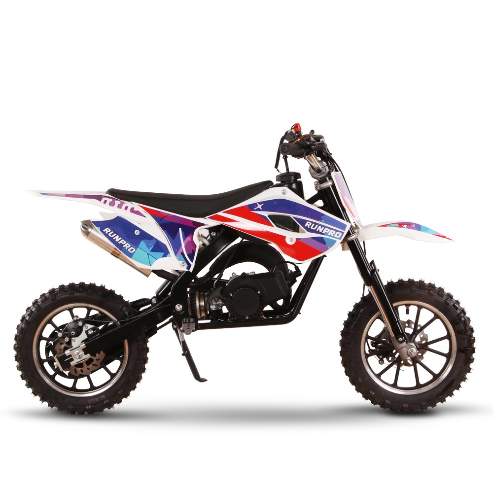 RUNPRO two stroke off road mini dirt bike 49cc kids dirt bike with good price