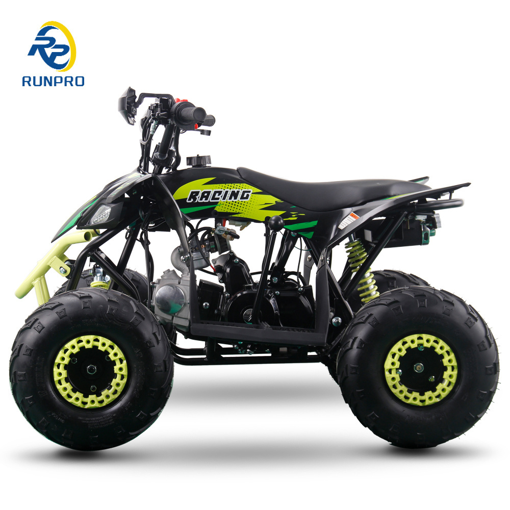 Runpro Quad 110cc Kids Mini Atvs Quad Bike Electric Start Scooter Buggy Jeep Kid ATV