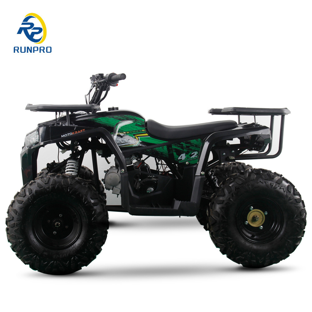 New Arrival Off Road Sports Air Cooled 125cc Automatic 4-Stroke Quad Bike 8 inch tire ATV For Adult Cheap 4 Wheeler with CE