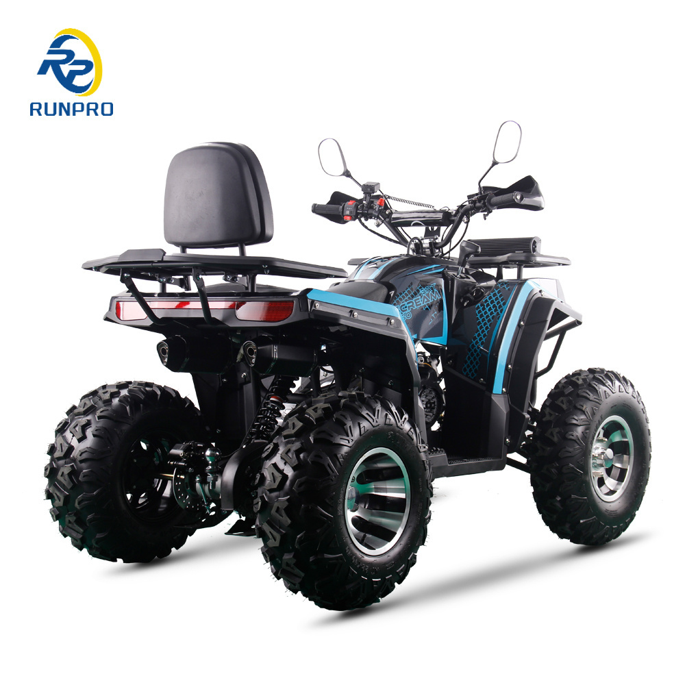 Gas ATV Quad with 200cc Automatic Engine for Adult 10 Inch Tire