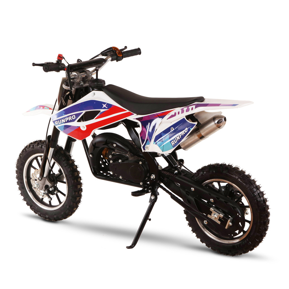 RUNPRO two stroke off road mini dirt bike 49cc kids dirt bike with good price